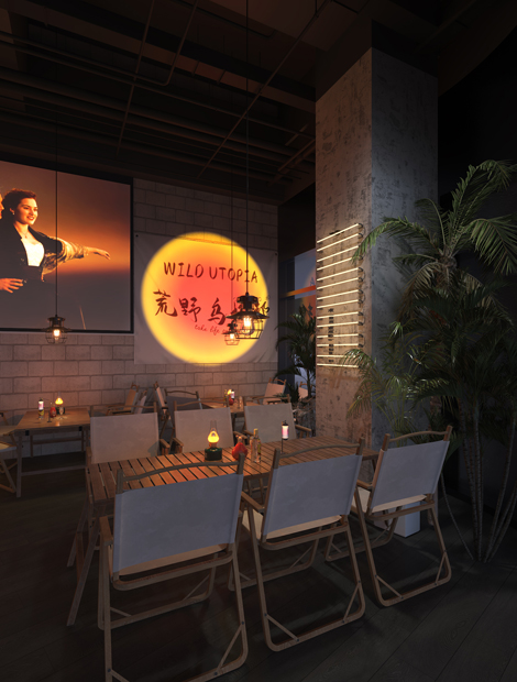 音乐烤吧装修设计